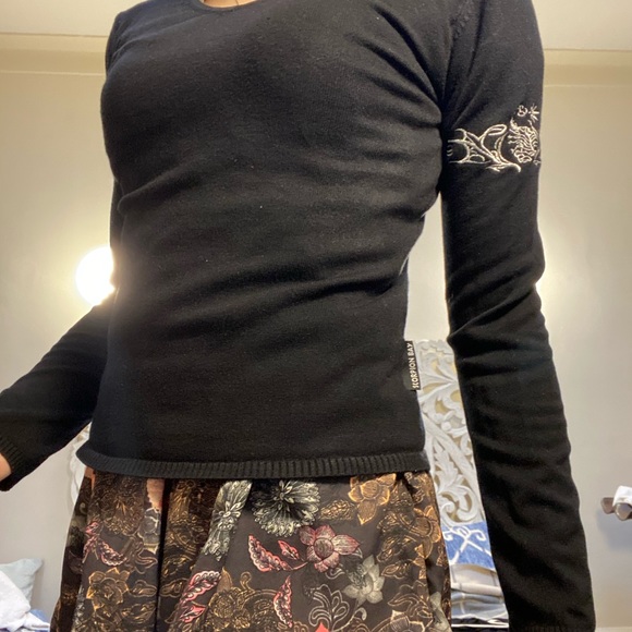 Scorpion Bay 10% cashmere fitted sweater - Picture 7 of 8